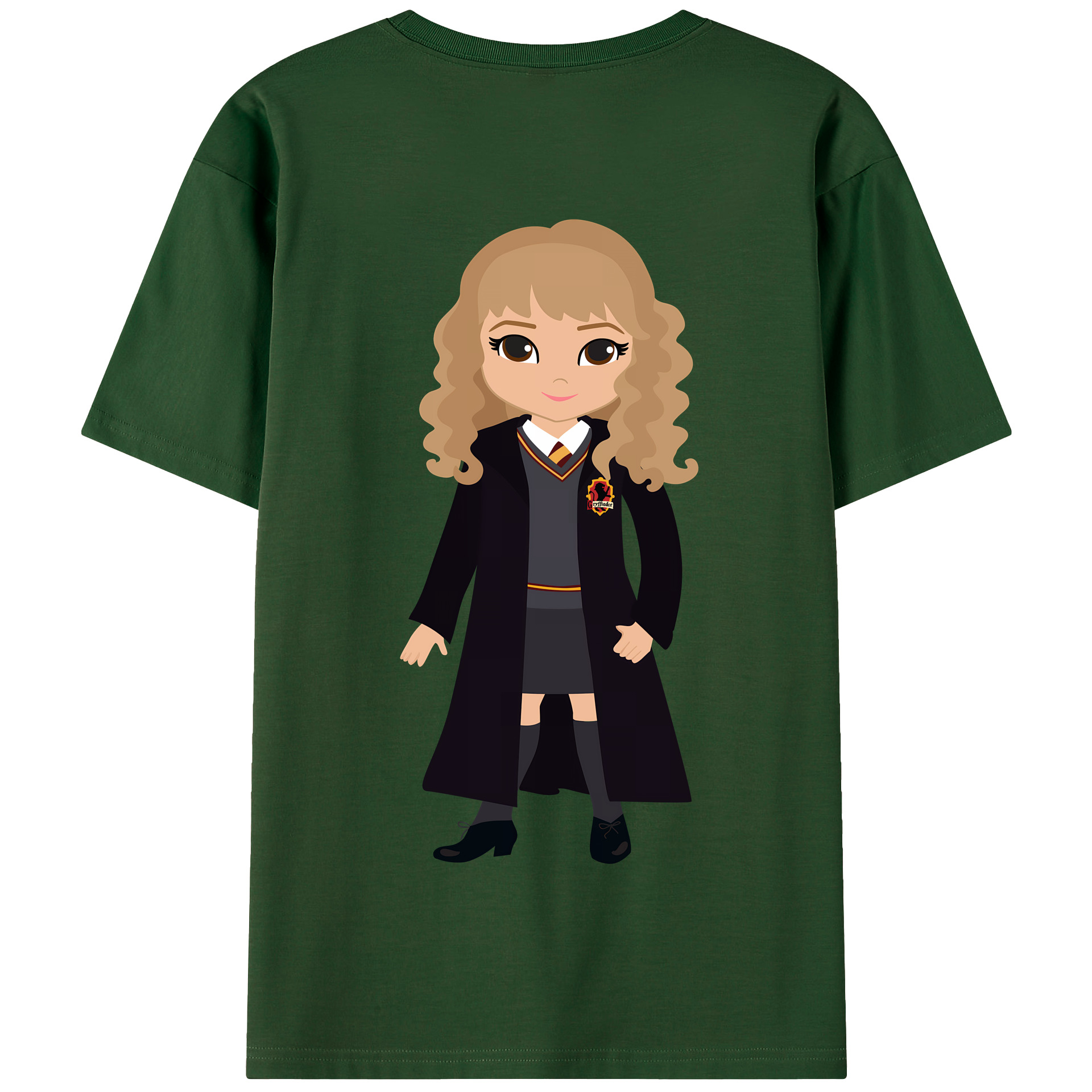（画像用） Harry Potter ハリー・ポッターシリーズ 綿100％半袖Tシャツ（背面プリント）